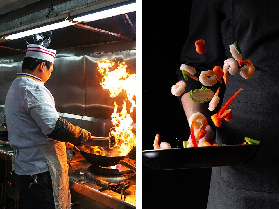 Are you a large restaurant chain with scores of outlets?