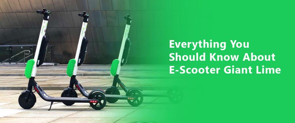 E-scooter Giant Lime