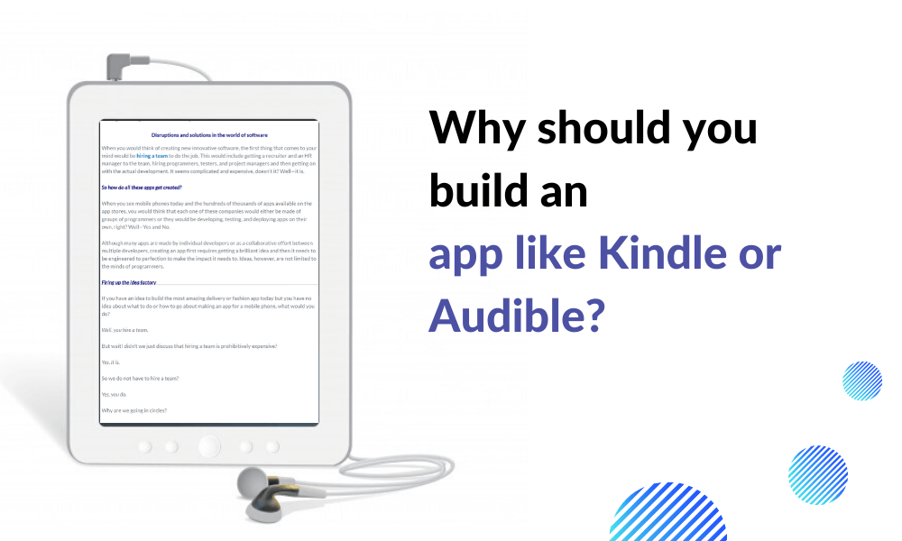 Create Ebook Reading Platform Like Kindle