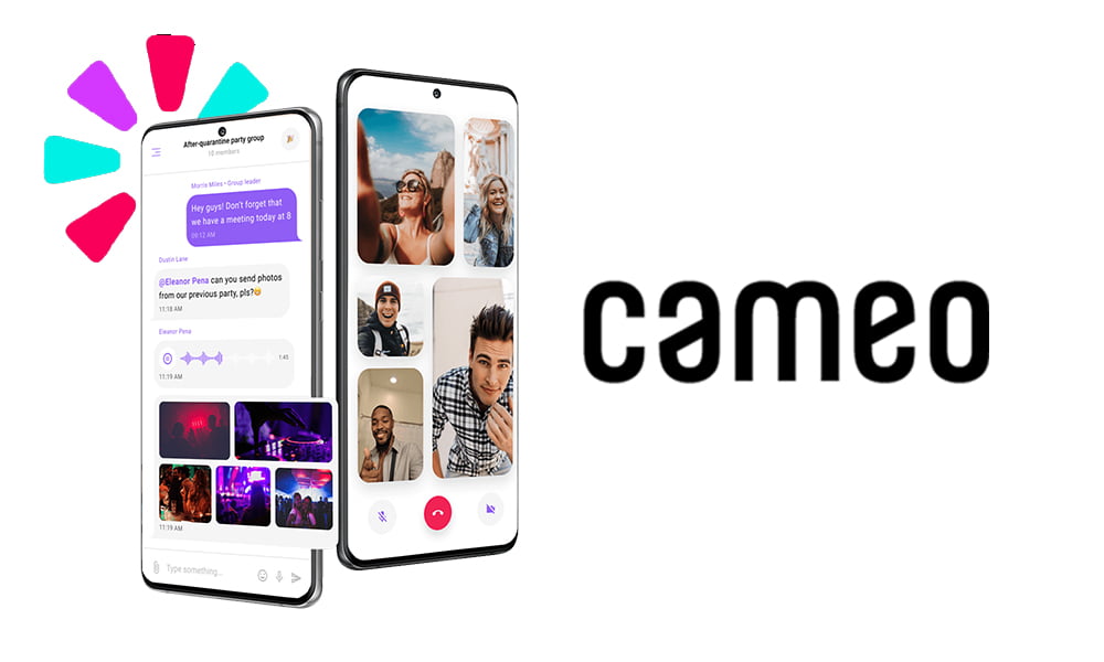 Cameo celebrity app features