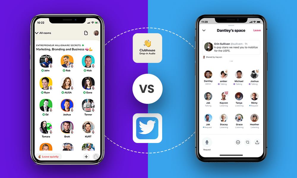 twitter spaces vs clubhouse