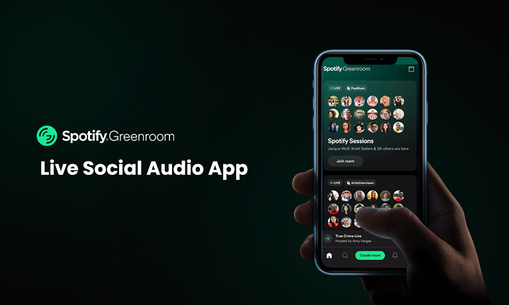 Spotify lançou o Greenroom, sua plataforma de áudio rival do Clubhouse –  Agência de Bolso