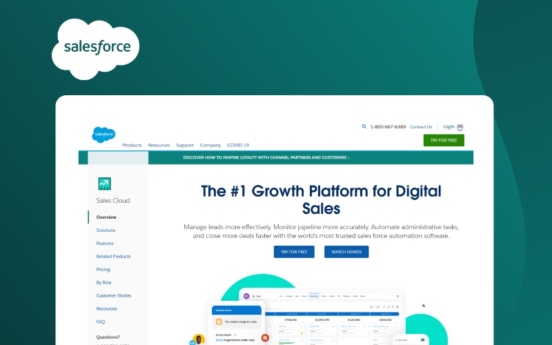 Salesforce SaaS example 4
